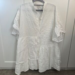 Smocked Eyelet Dress